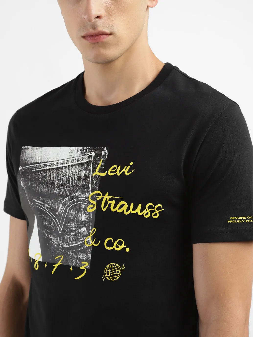 Men's Graphic Crew Neck T-shirt LEVI'S