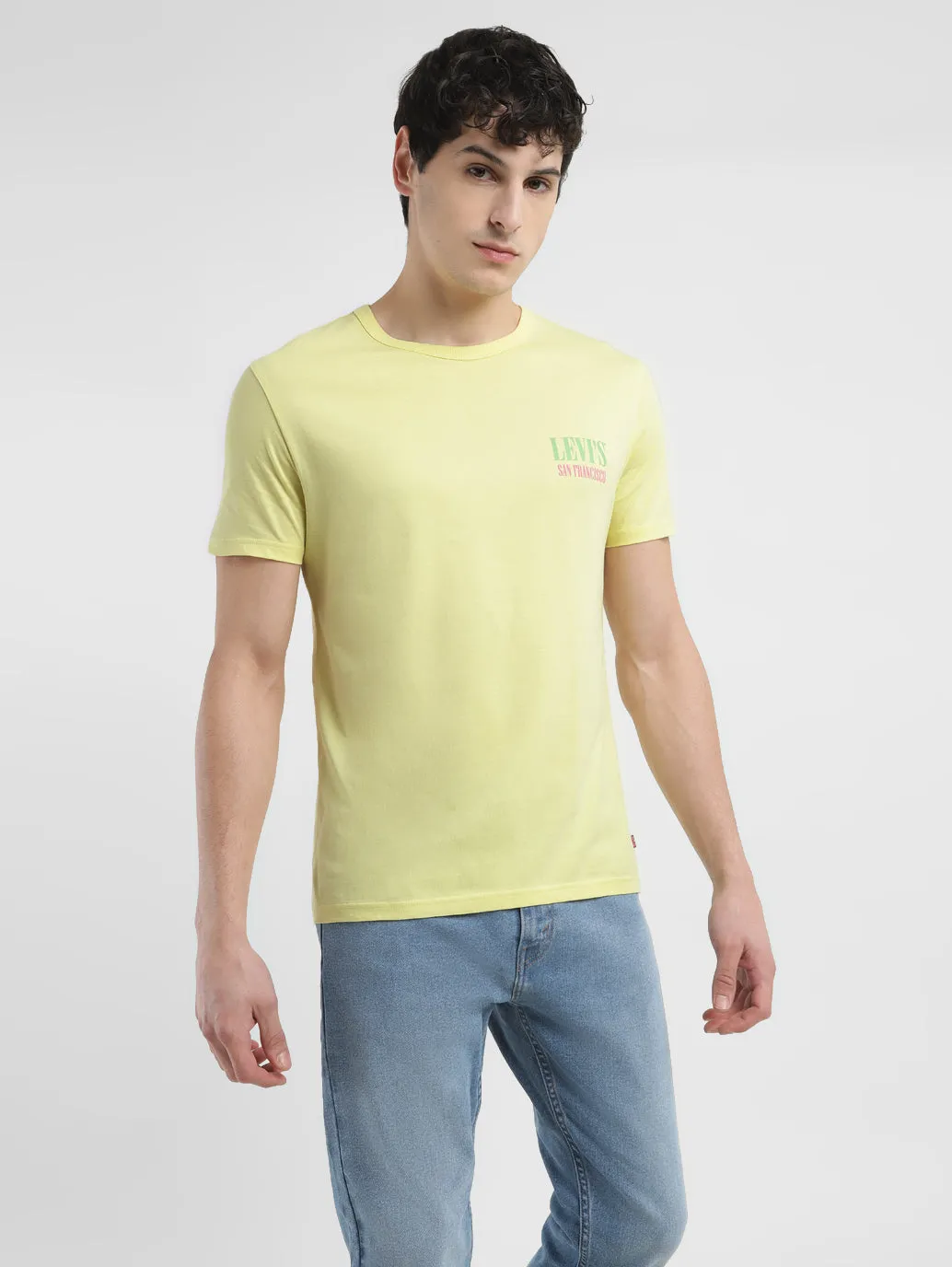 Men's Graphic Print Crew Neck T-shirt LEVI'S