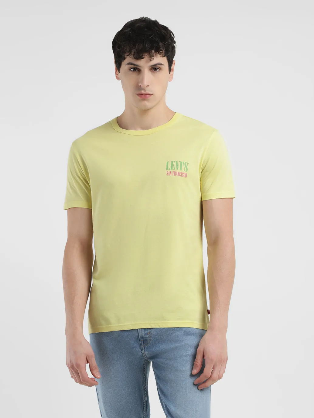 Men's Graphic Print Crew Neck T-shirt LEVI'S