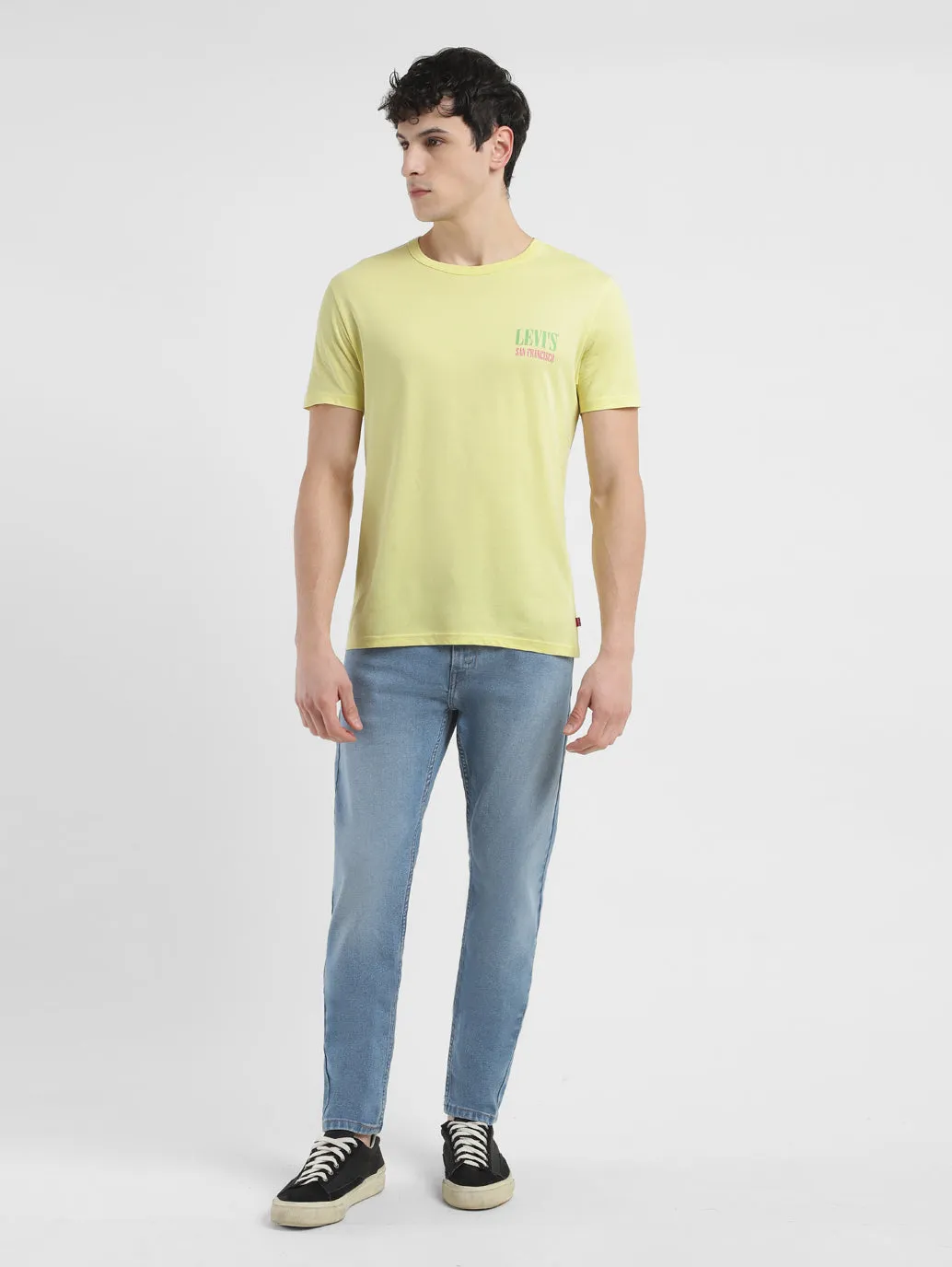 Men's Graphic Print Crew Neck T-shirt LEVI'S