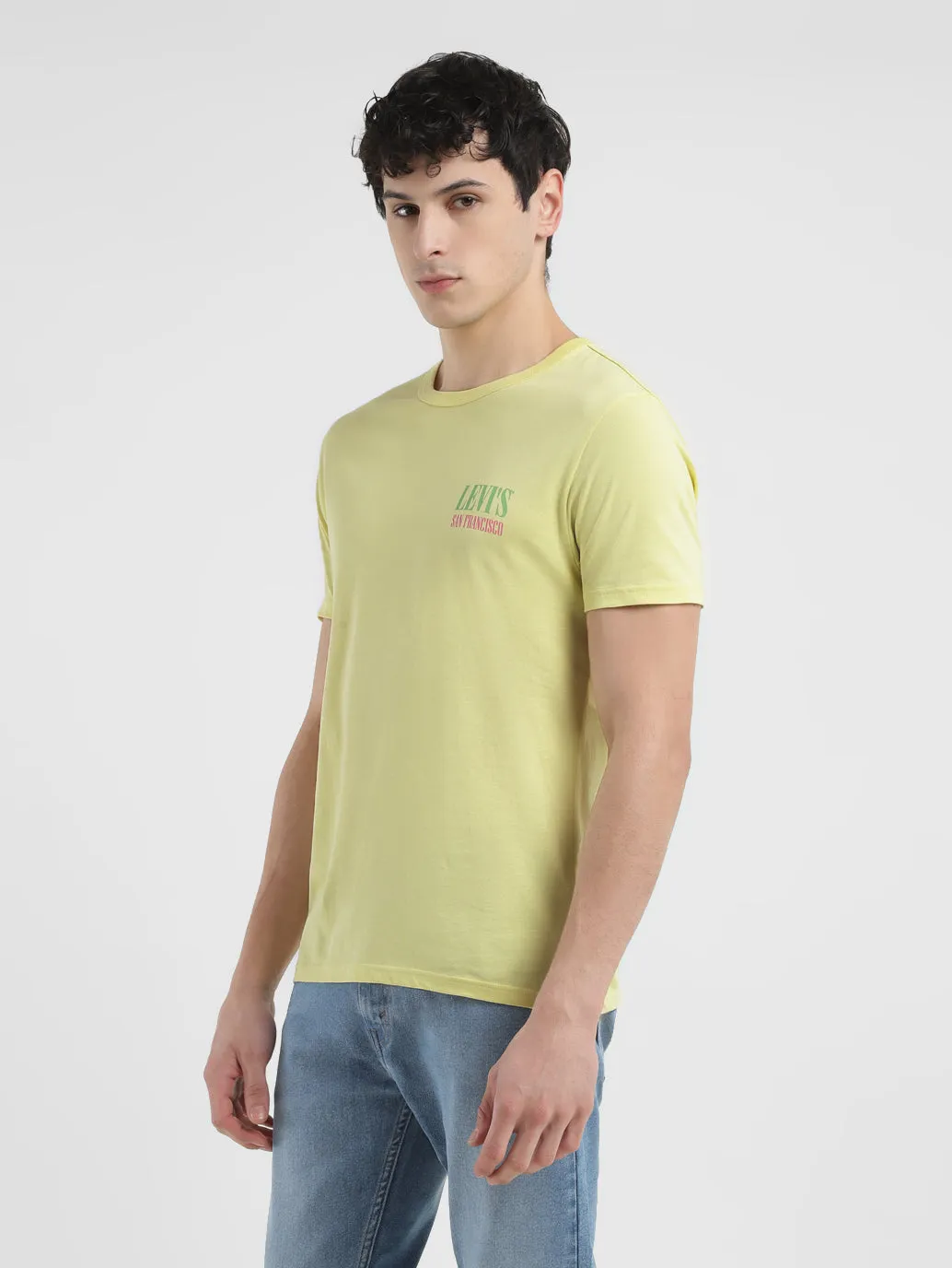 Men's Graphic Print Crew Neck T-shirt LEVI'S