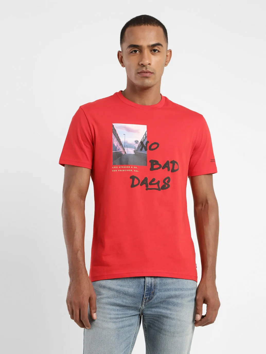Men's Graphic Print Regular Fit T-shirt LEVI'S