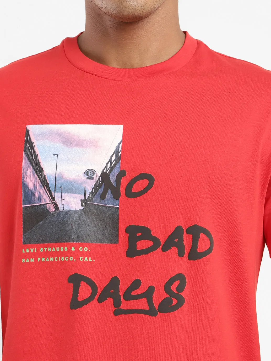 Men's Graphic Print Regular Fit T-shirt LEVI'S