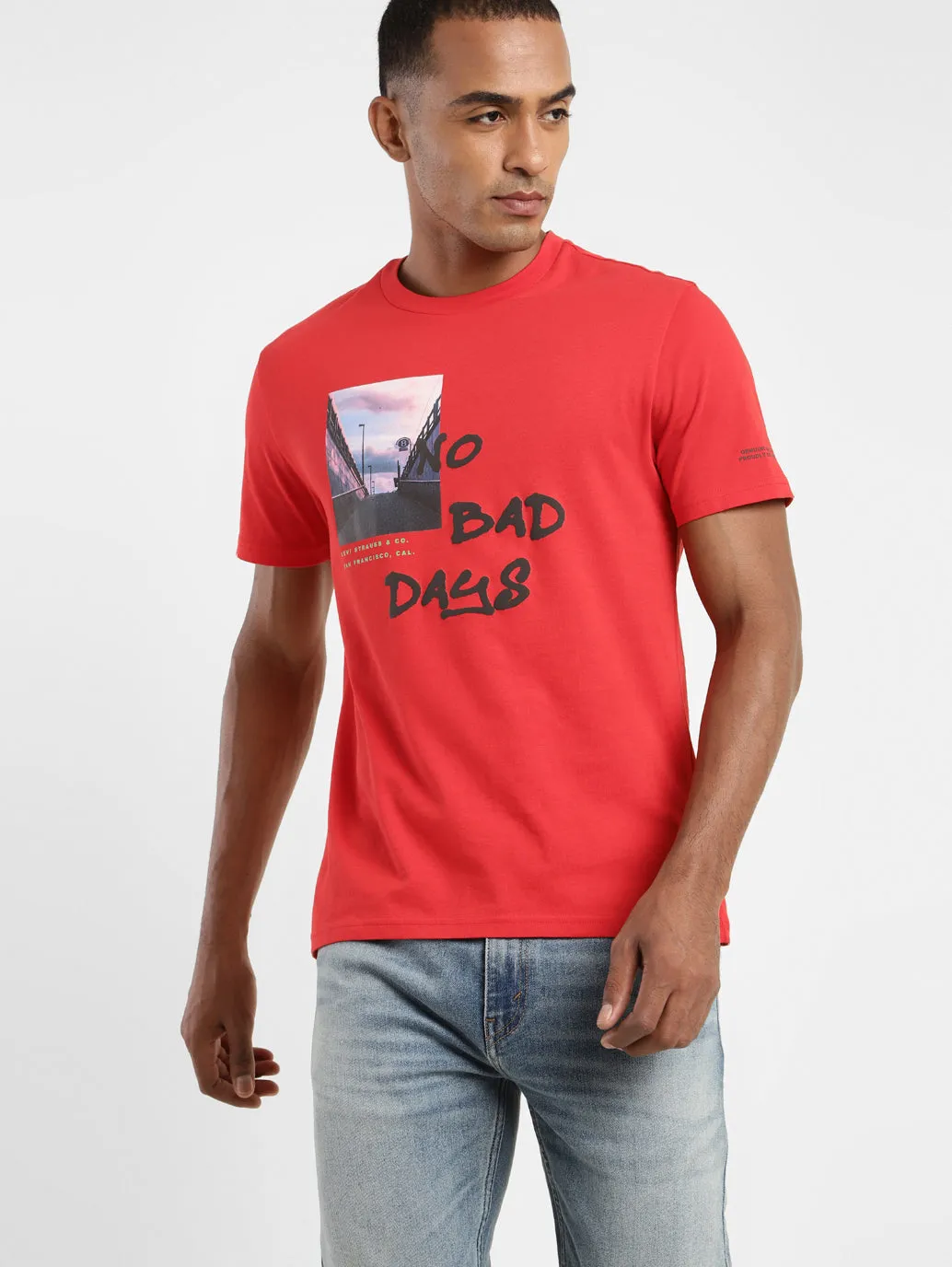 Men's Graphic Print Regular Fit T-shirt LEVI'S