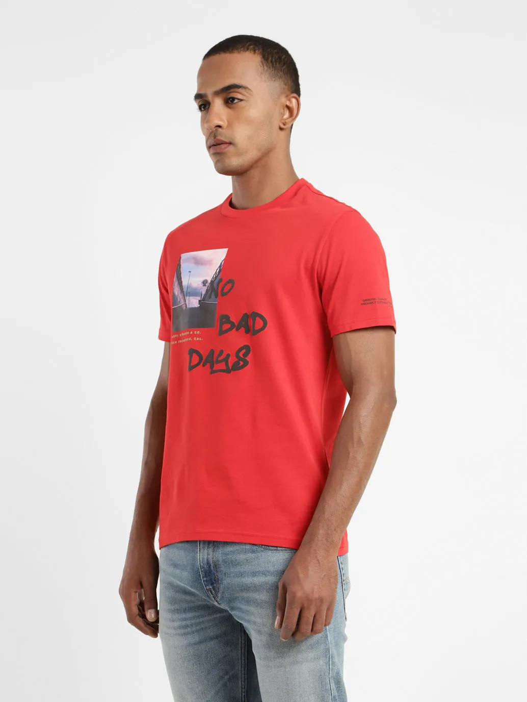 Men's Graphic Print Regular Fit T-shirt LEVI'S