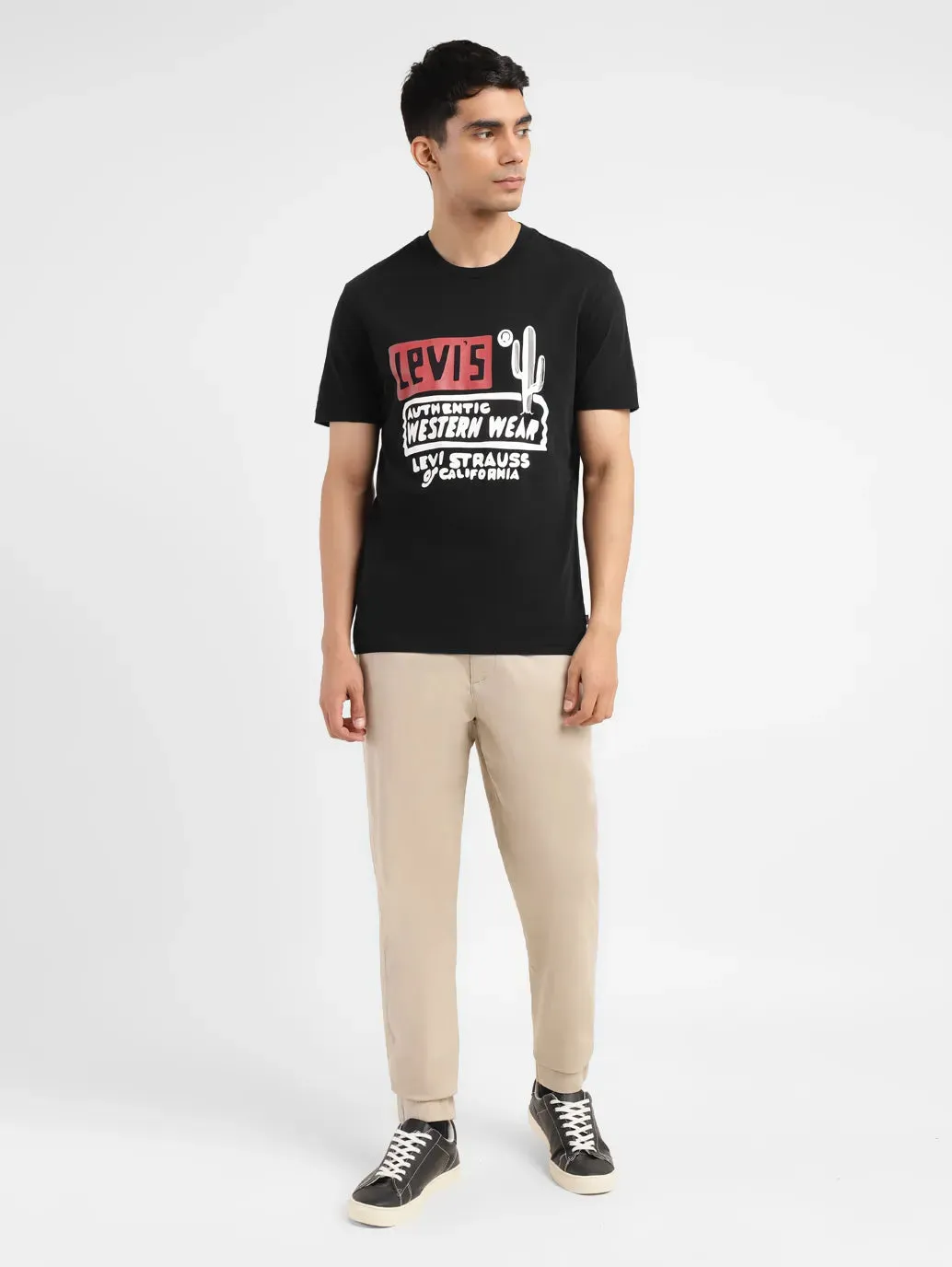 Men's Graphic Print Slim Fit T-shirt LEVI'S