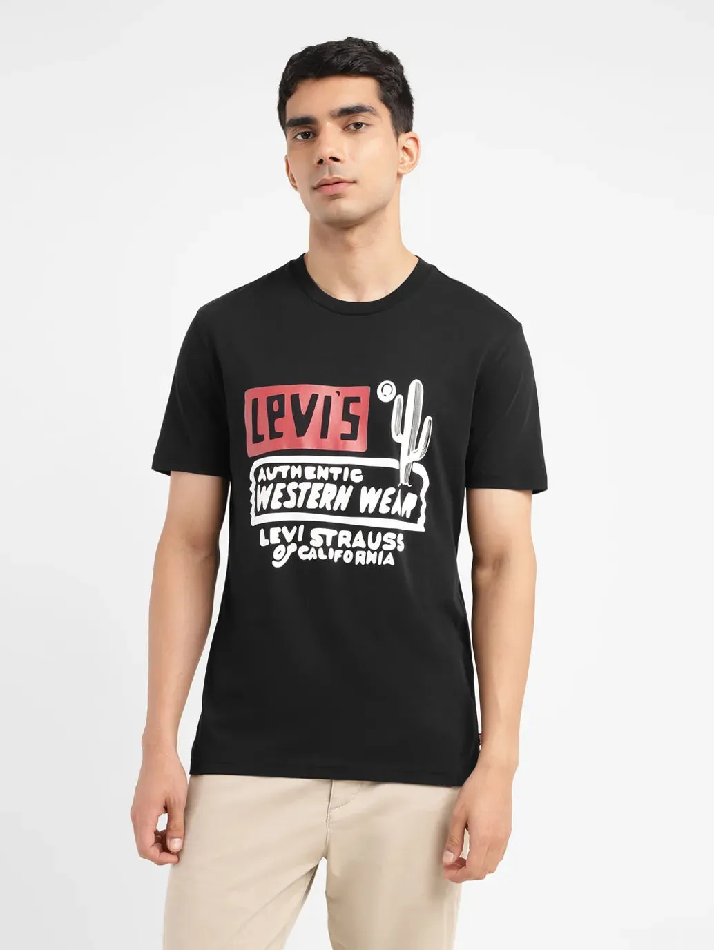 Men's Graphic Print Slim Fit T-shirt LEVI'S