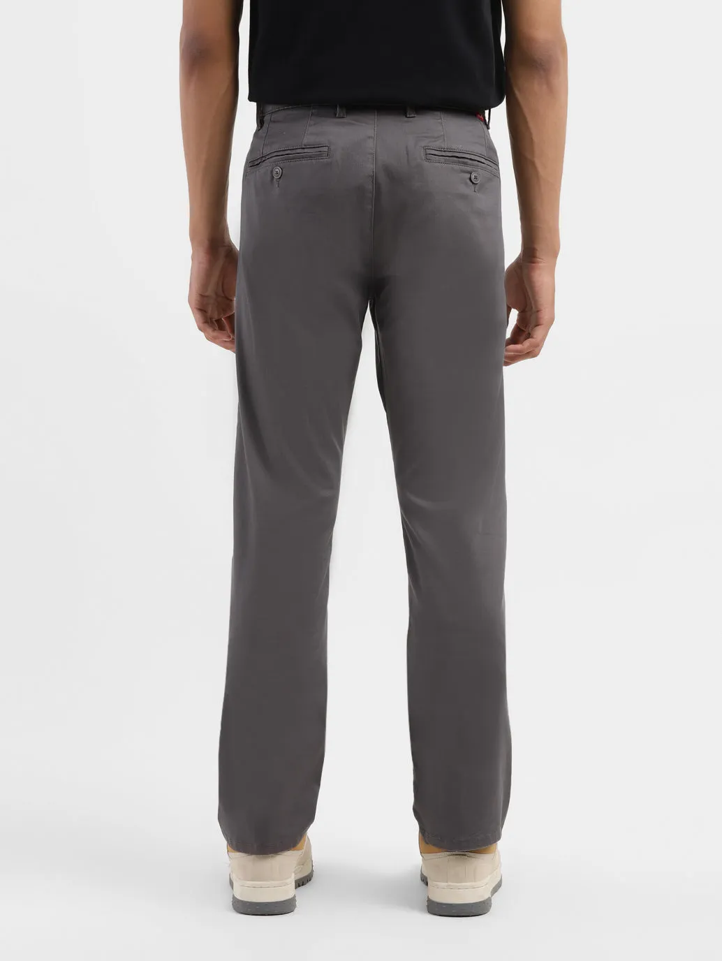 Men's Men's Grey Slim Fit Trousers LEVI'S