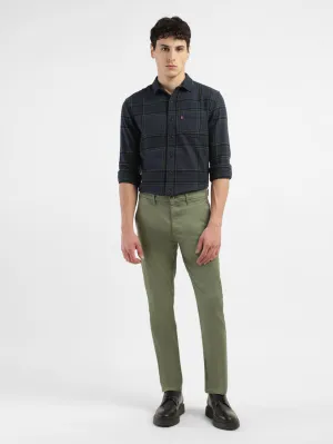 Men's Men's Olive Slim Fit Trousers LEVI'S