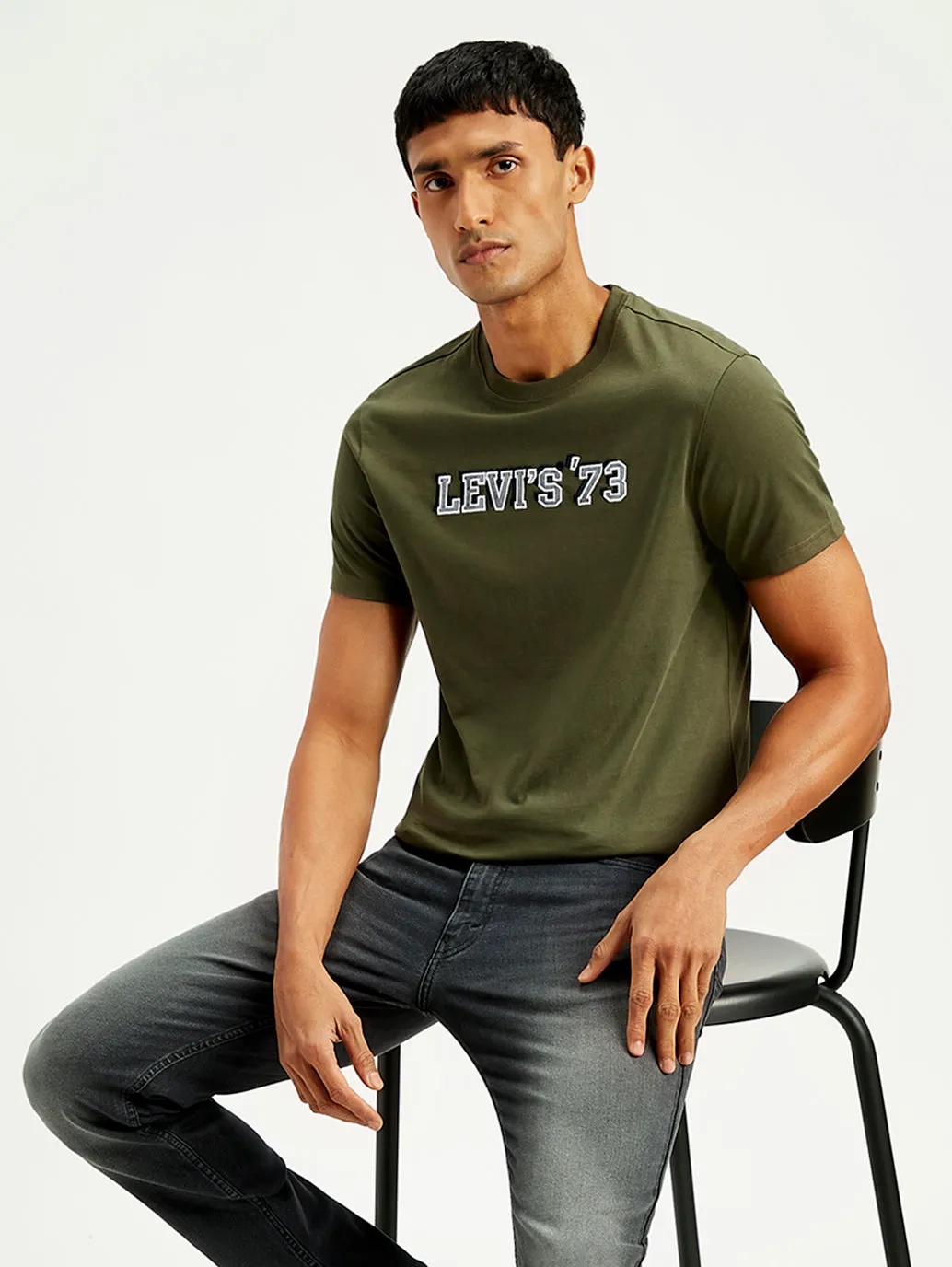 Men's Patchwork Regular Fit T-Shirt LEVI'S