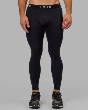 Mens Perform Full Length Legging - Black