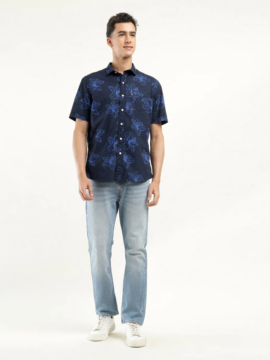 Men's Printed Slim Fit Shirt LEVI'S