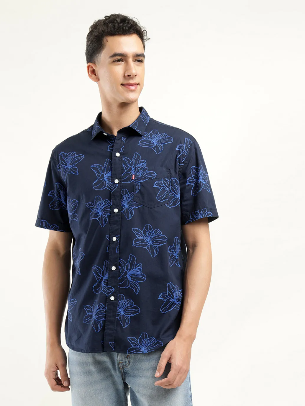 Men's Printed Slim Fit Shirt LEVI'S