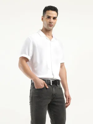 Men's Solid Camp Collar Shirt LEVI'S