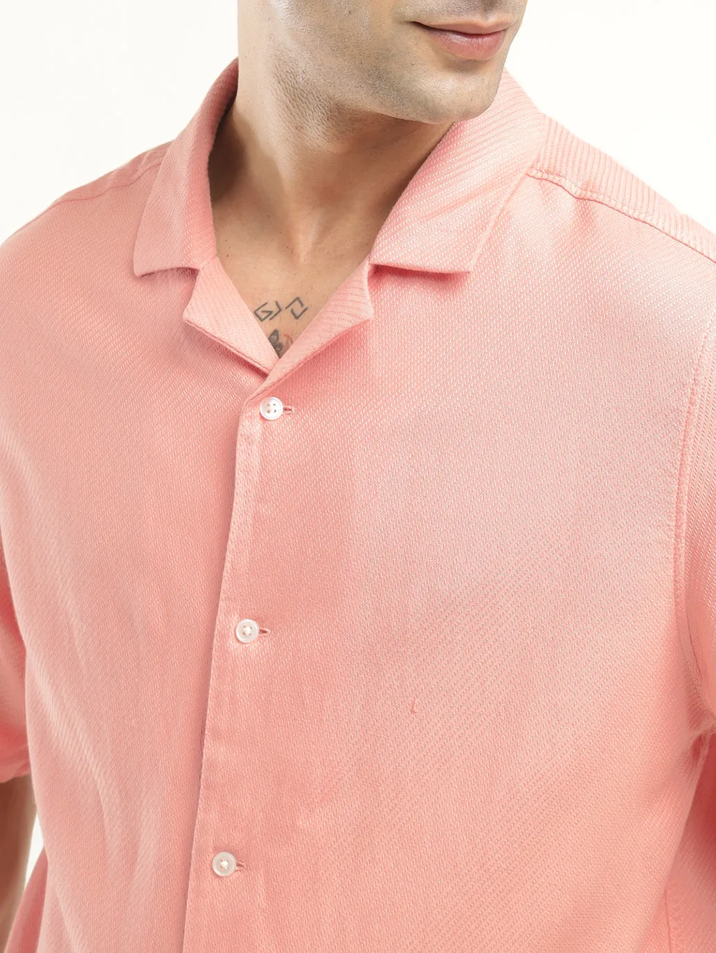 Men's Solid Camp Collar Shirt LEVI'S