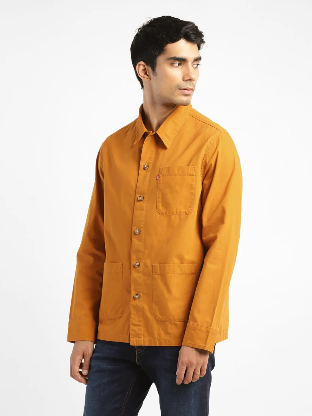 Men's Solid Full Sleeve Shacket LEVI'S