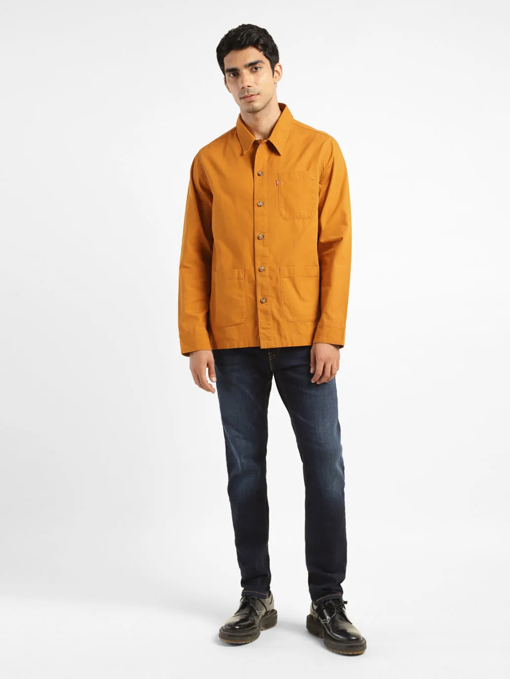 Men's Solid Full Sleeve Shacket LEVI'S