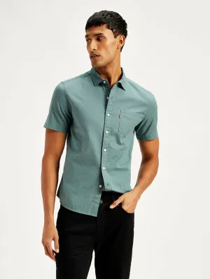 Men's Solid Regular Fit Shirt LEVI'S