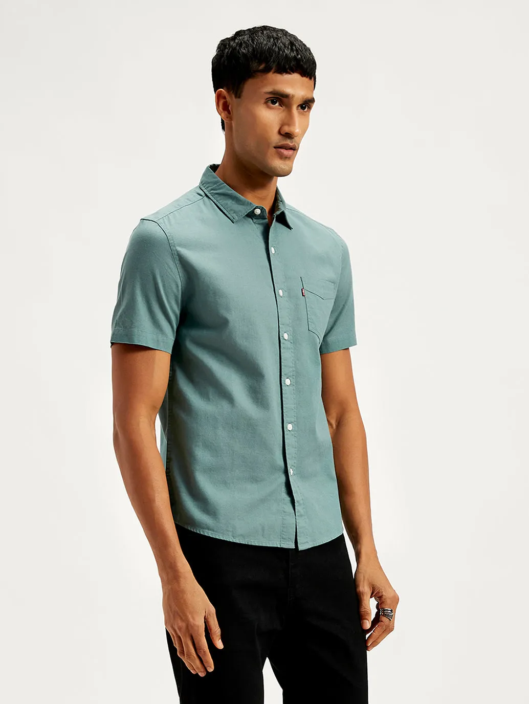 Men's Solid Regular Fit Shirt LEVI'S