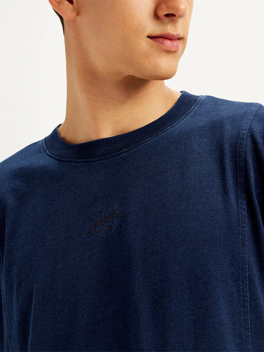 Men's Solid Regular Fit T-Shirt LEVI'S