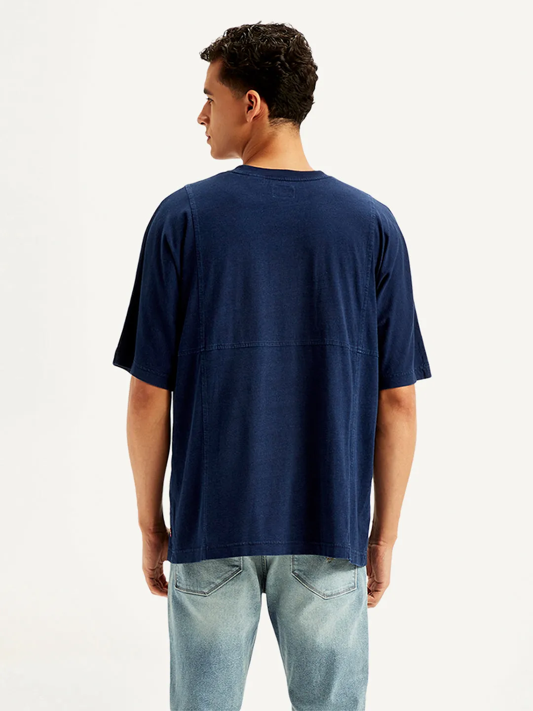 Men's Solid Regular Fit T-Shirt LEVI'S