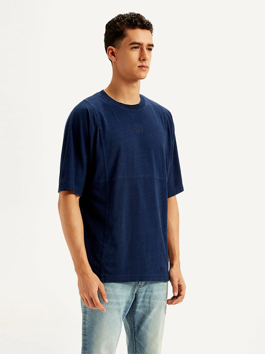 Men's Solid Regular Fit T-Shirt LEVI'S