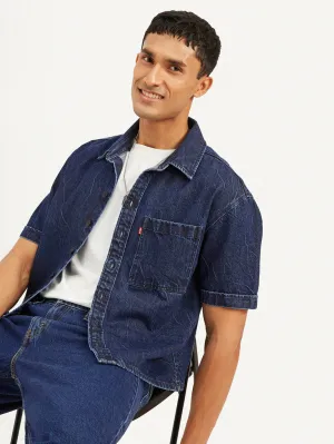 Men's Solid Relaxed Fit Shirt LEVI'S