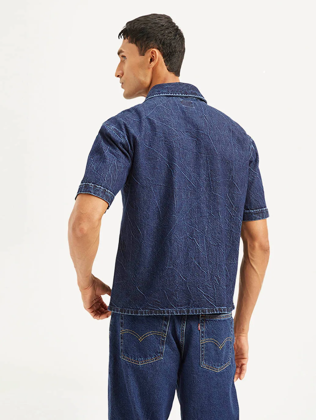 Men's Solid Relaxed Fit Shirt LEVI'S