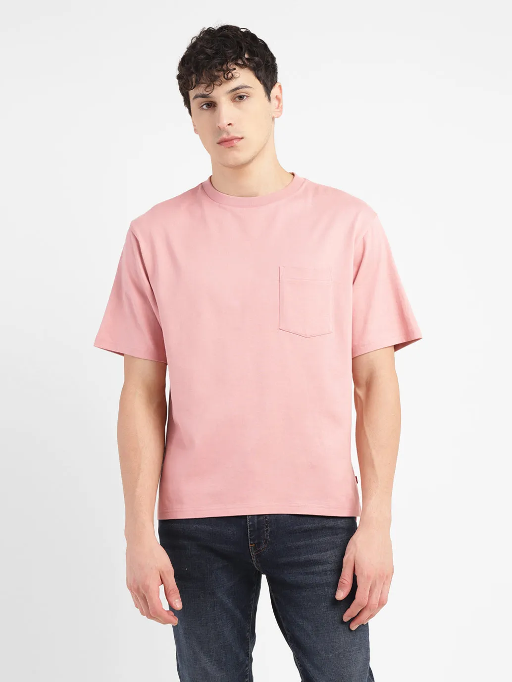 Men's Solid Relaxed Fit T-shirt LEVI'S
