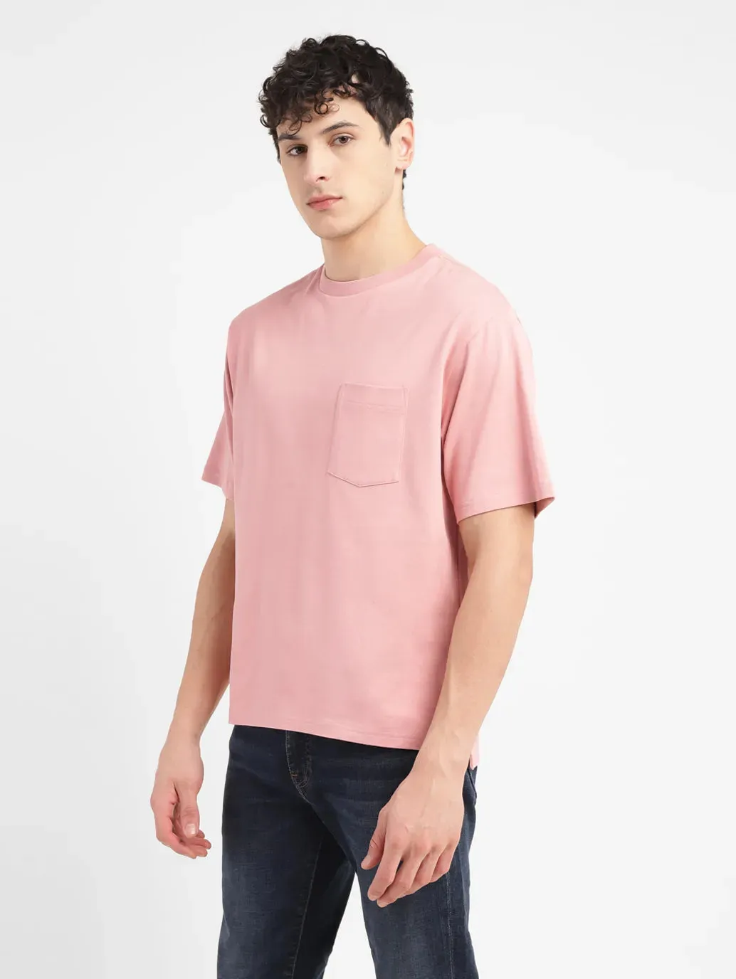 Men's Solid Relaxed Fit T-shirt LEVI'S