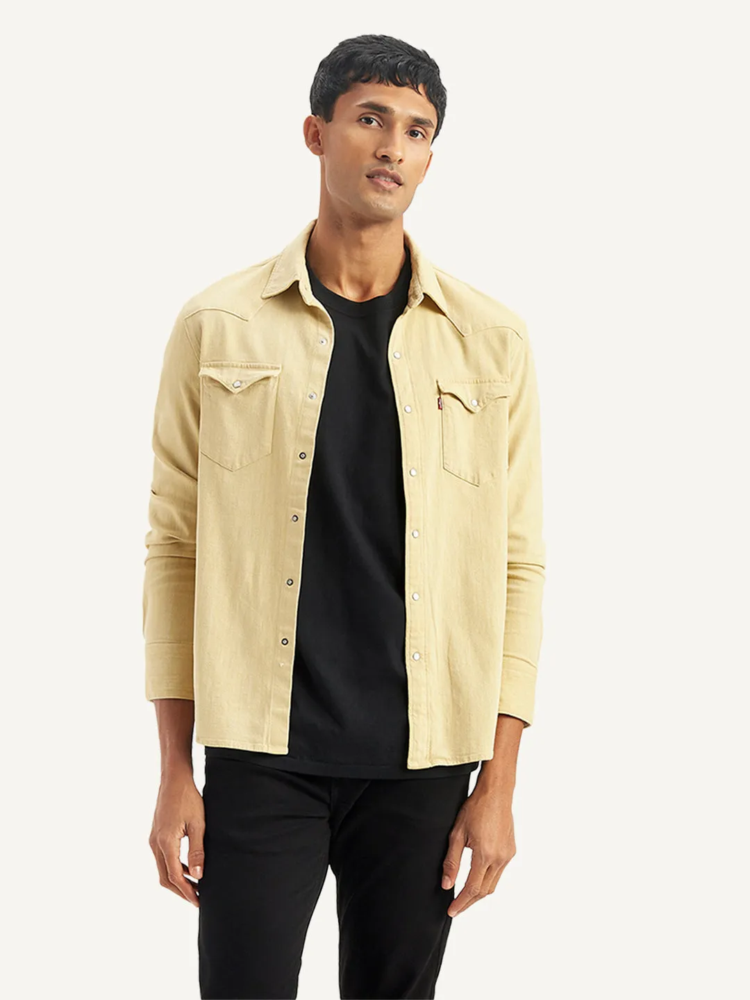 Men's Solid Slim Fit Shirt LEVI'S