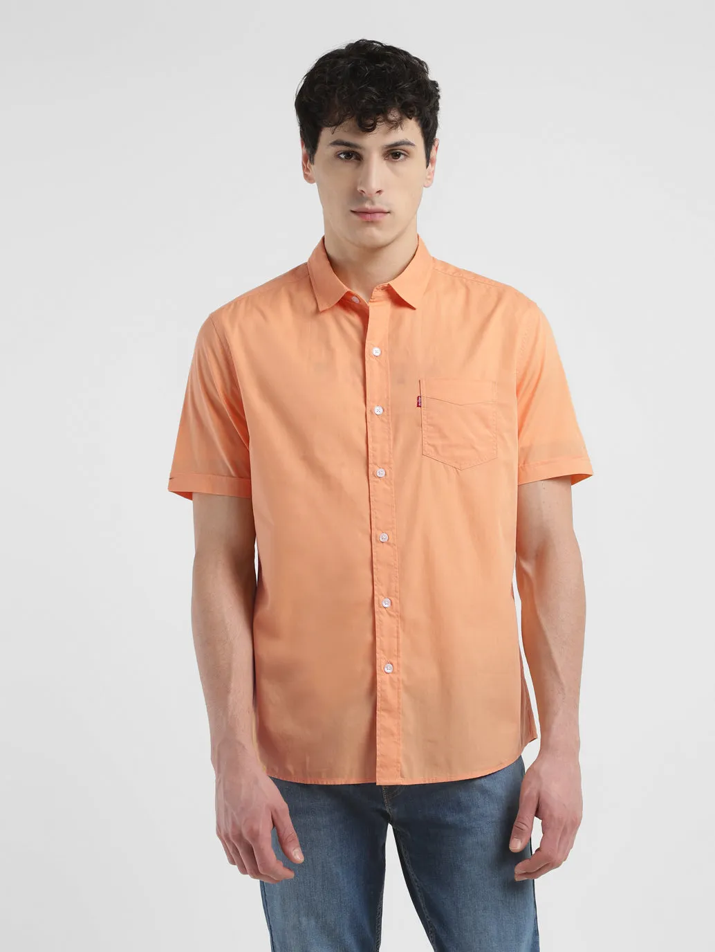 Men's Solid Slim Fit Shirt LEVI'S