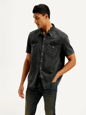 Men's Solid Slim Fit Shirt LEVI'S