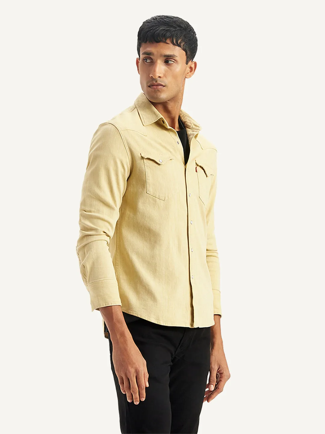Men's Solid Slim Fit Shirt LEVI'S