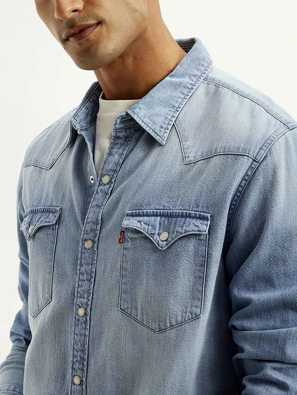 Men's Solid Slim Fit Shirt LEVI'S
