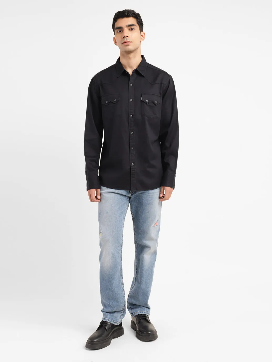 Men's Solid Slim Fit Shirt LEVI'S