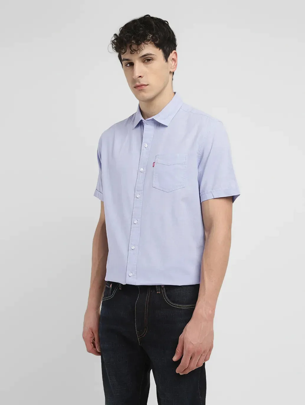 Men's Solid Slim Fit Shirt LEVI'S