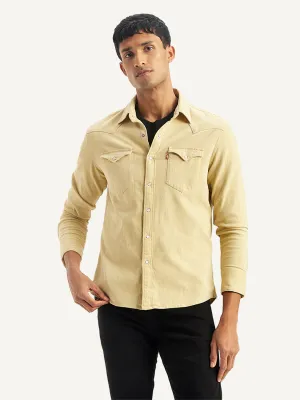 Men's Solid Slim Fit Shirt LEVI'S