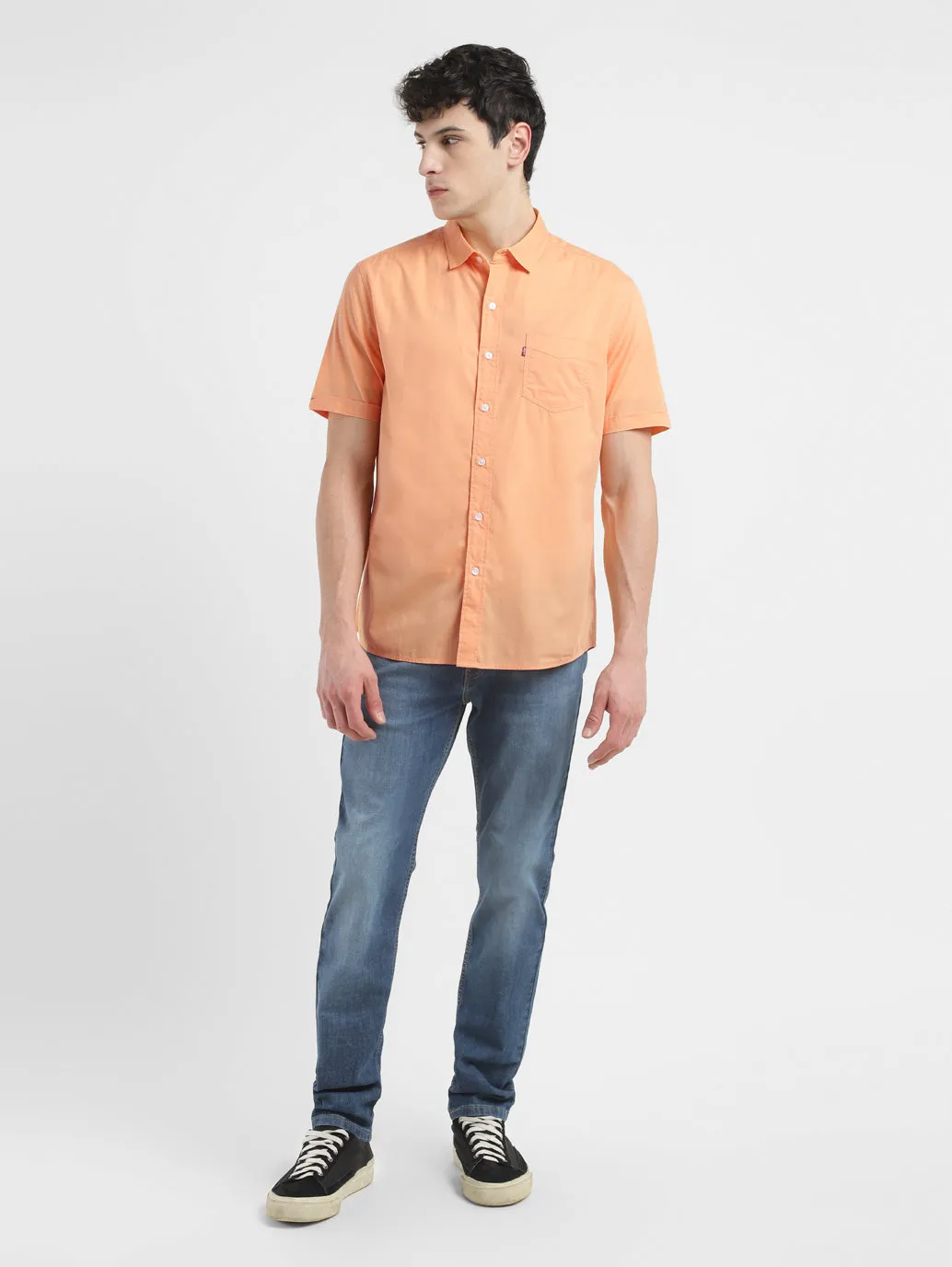 Men's Solid Slim Fit Shirt LEVI'S