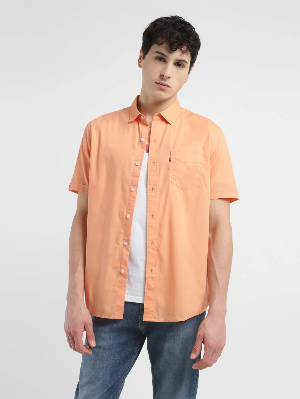 Men's Solid Slim Fit Shirt LEVI'S