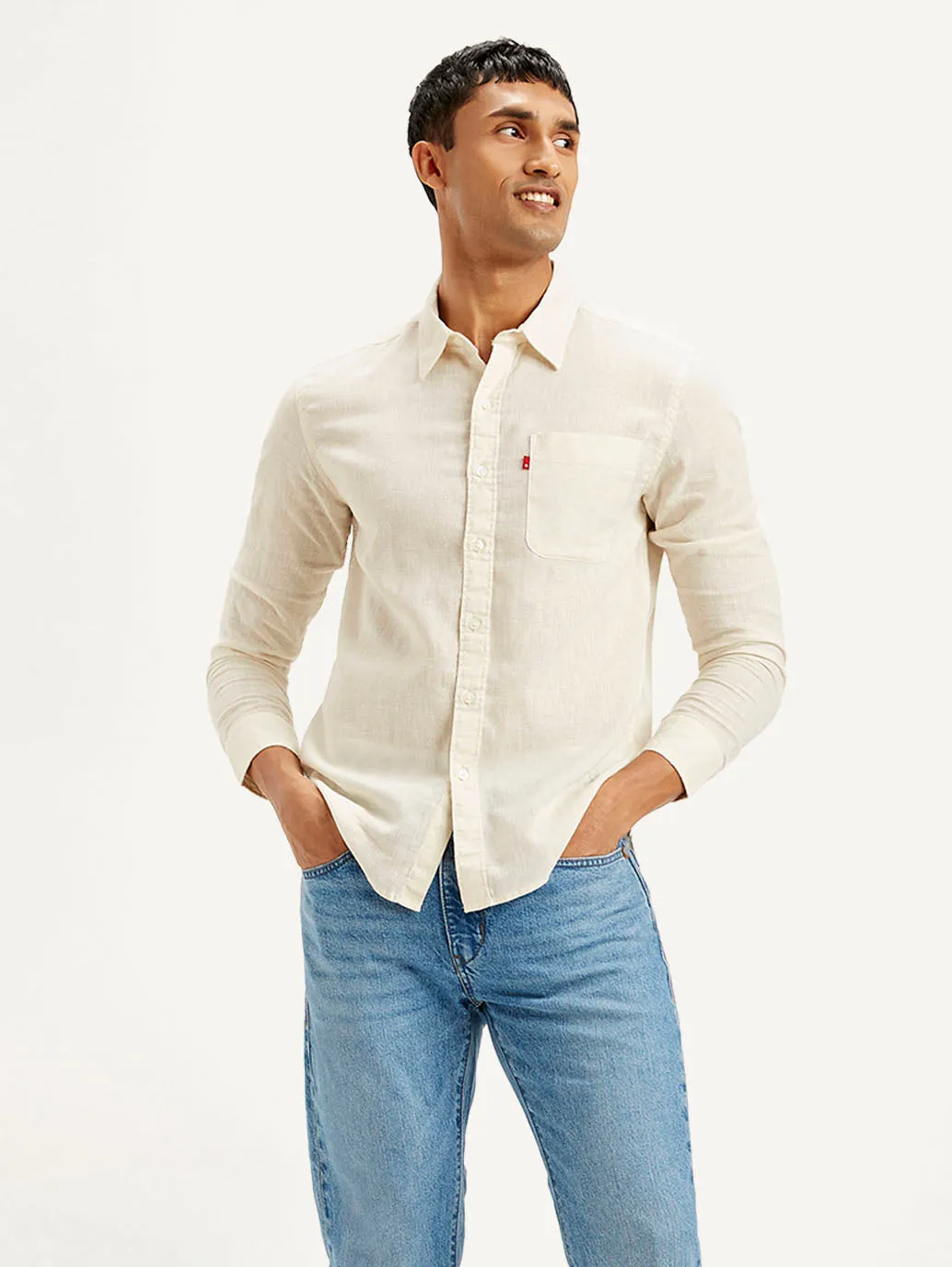 Men's Solid Slim Fit Shirt LEVI'S