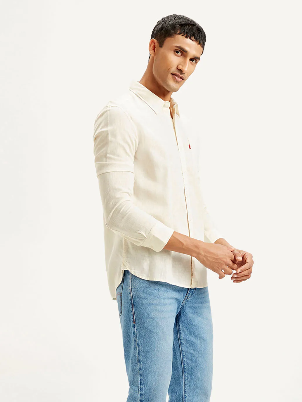 Men's Solid Slim Fit Shirt LEVI'S