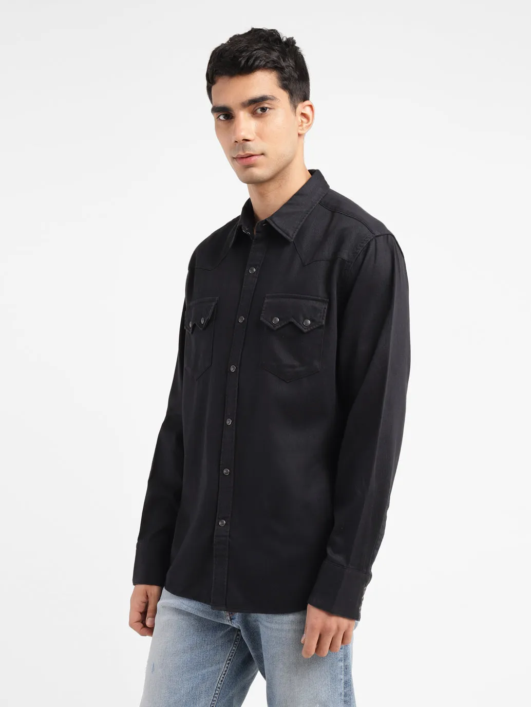 Men's Solid Slim Fit Shirt LEVI'S