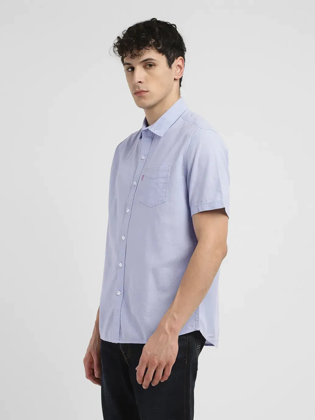 Men's Solid Slim Fit Shirt LEVI'S