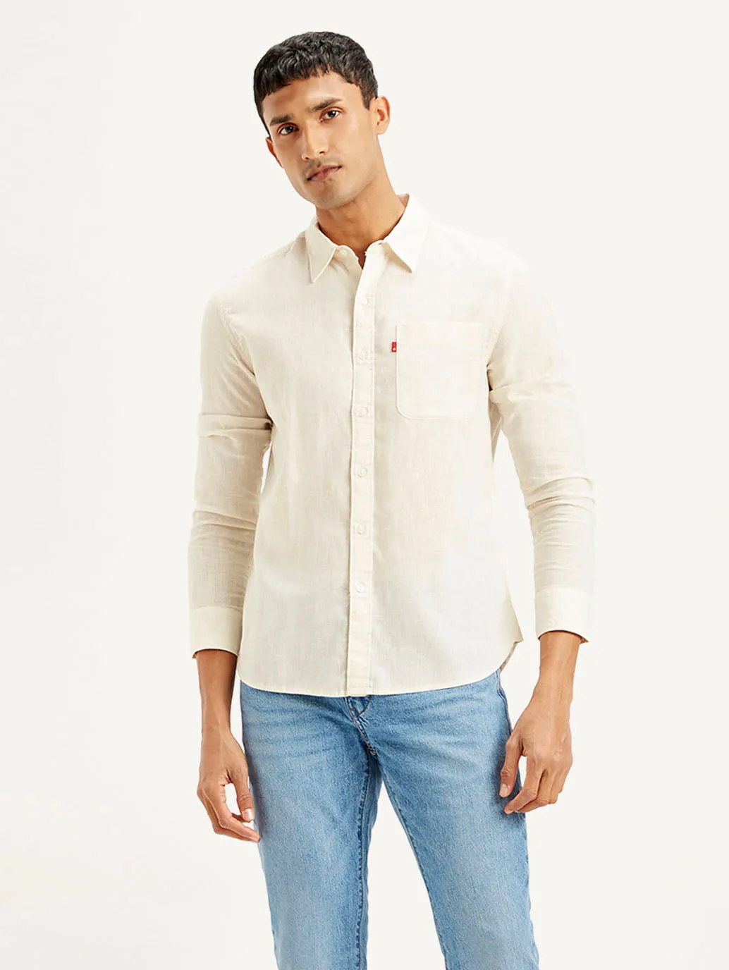 Men's Solid Slim Fit Shirt LEVI'S