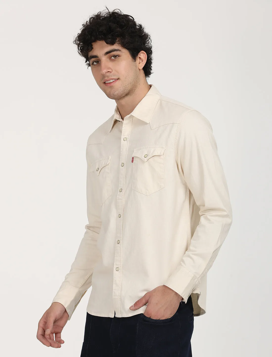 Men's Solid Slim Fit Shirt LEVI'S