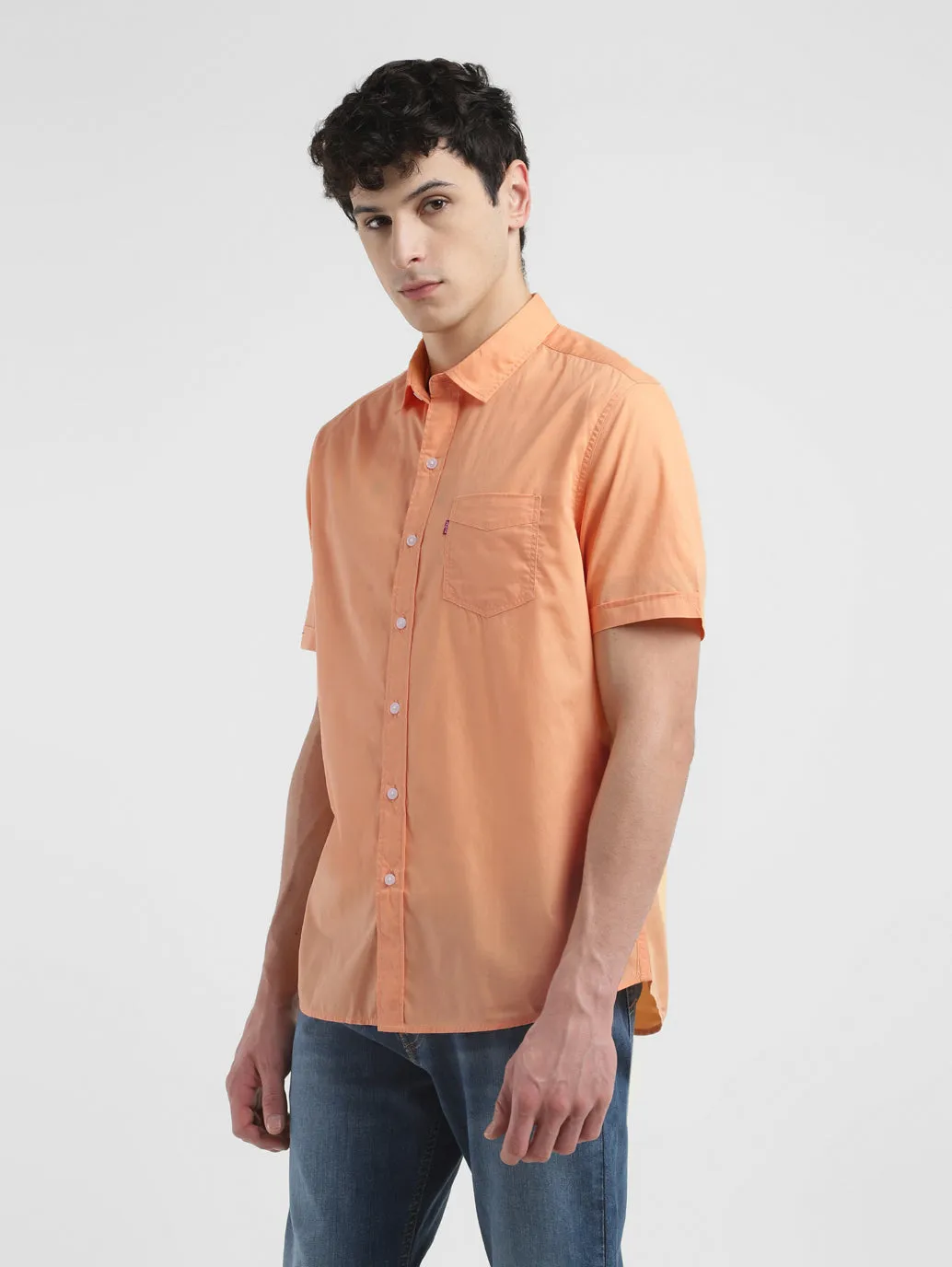 Men's Solid Slim Fit Shirt LEVI'S
