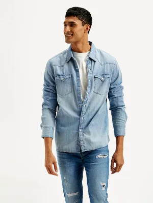 Men's Solid Slim Fit Shirt LEVI'S