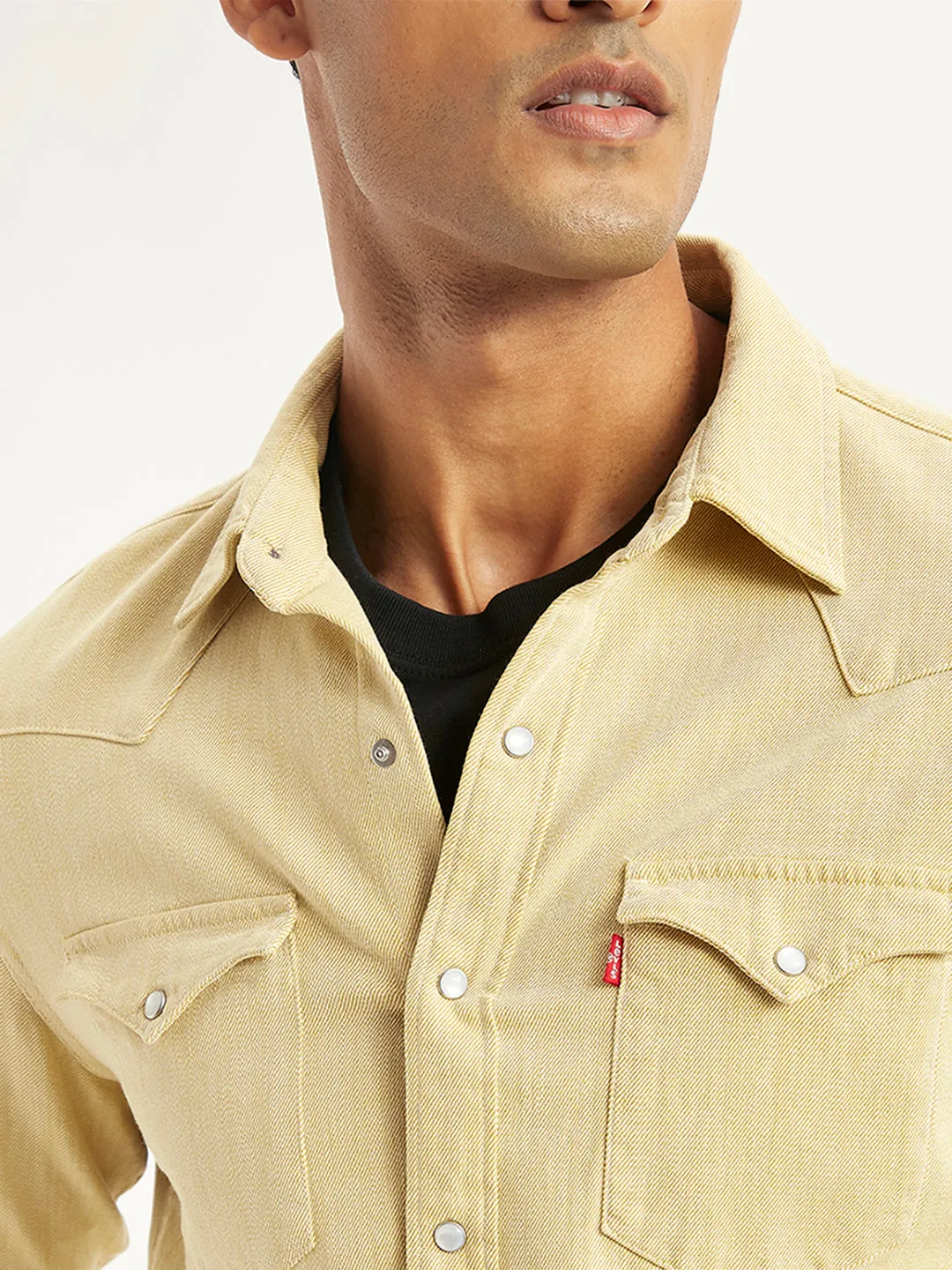 Men's Solid Slim Fit Shirt LEVI'S