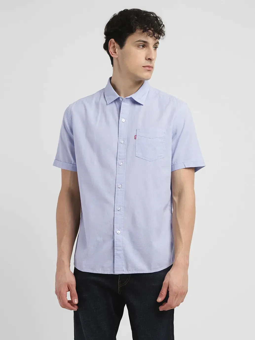 Men's Solid Slim Fit Shirt LEVI'S
